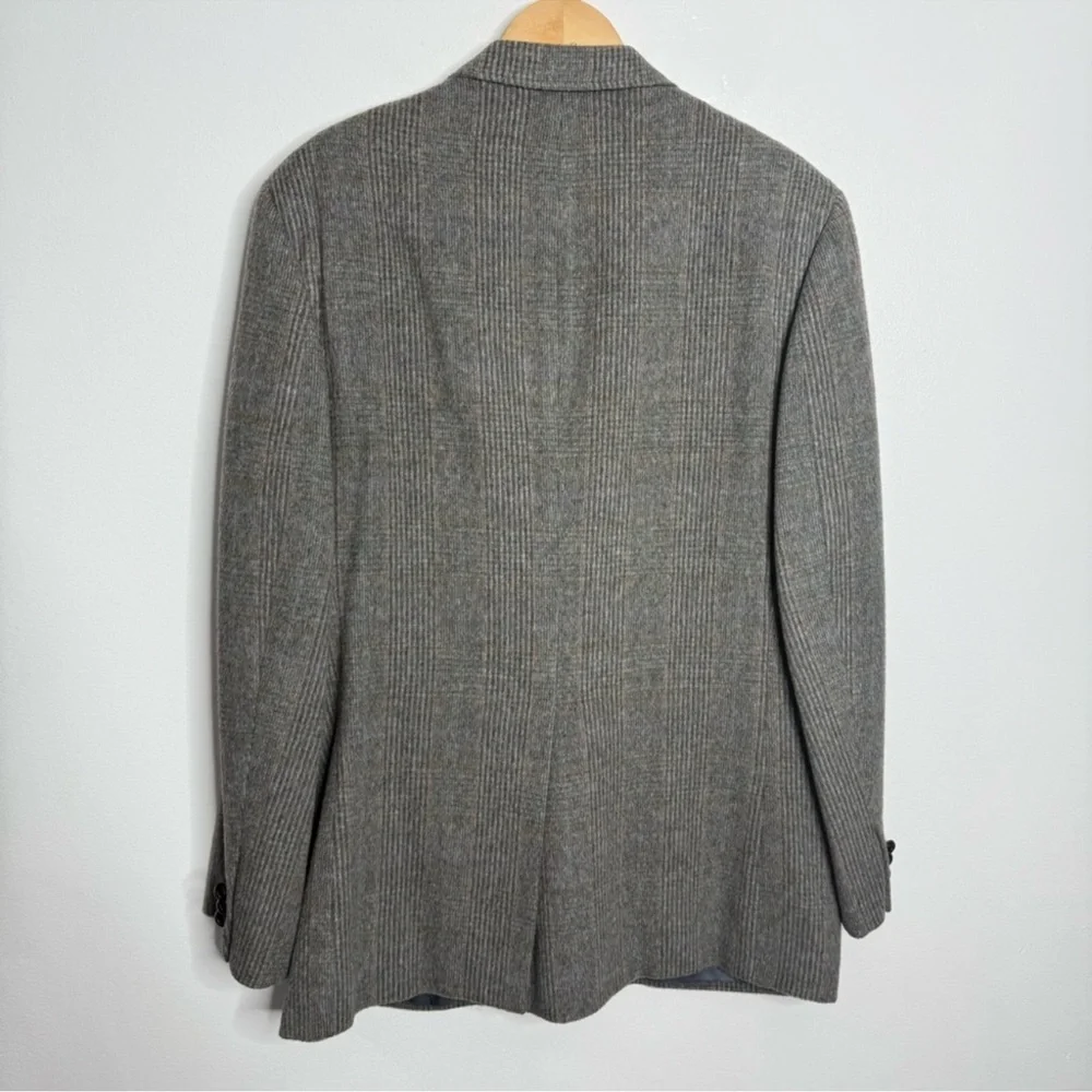 Stafford‎ Executive Men's Size 44 Kent Lambs Wool/ Camel Gray Sport Coat